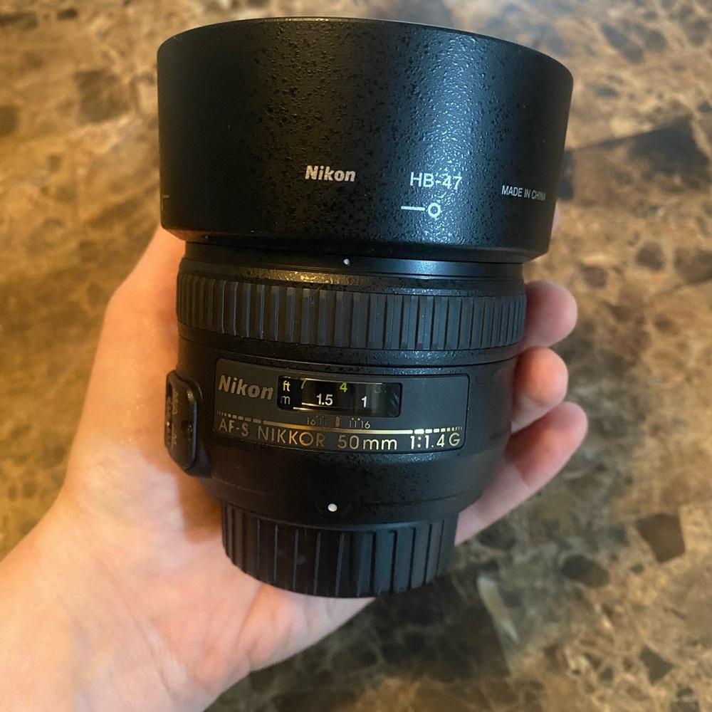 AF-S Nikkor 50mm f/1.4G Lens